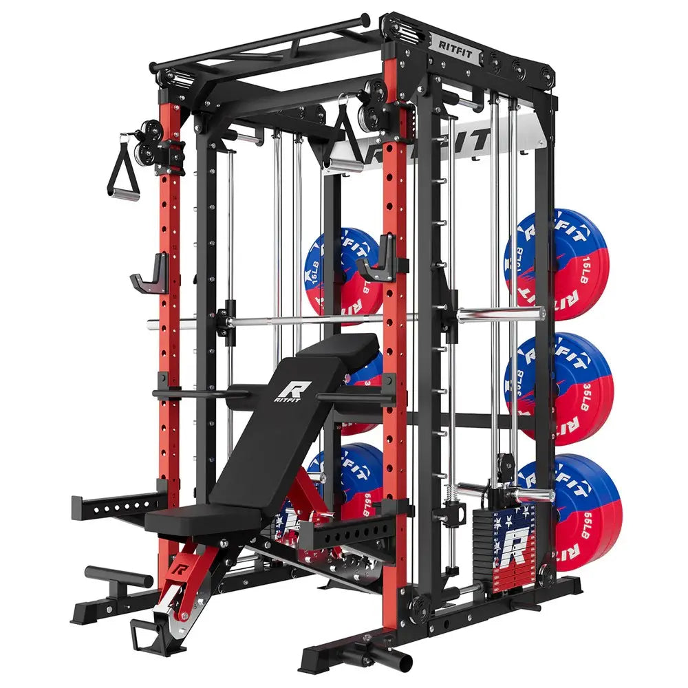 Ritfit M2 Multi-Functional Modular Home Gym Smith Machine Tailored to All Fitness Levels