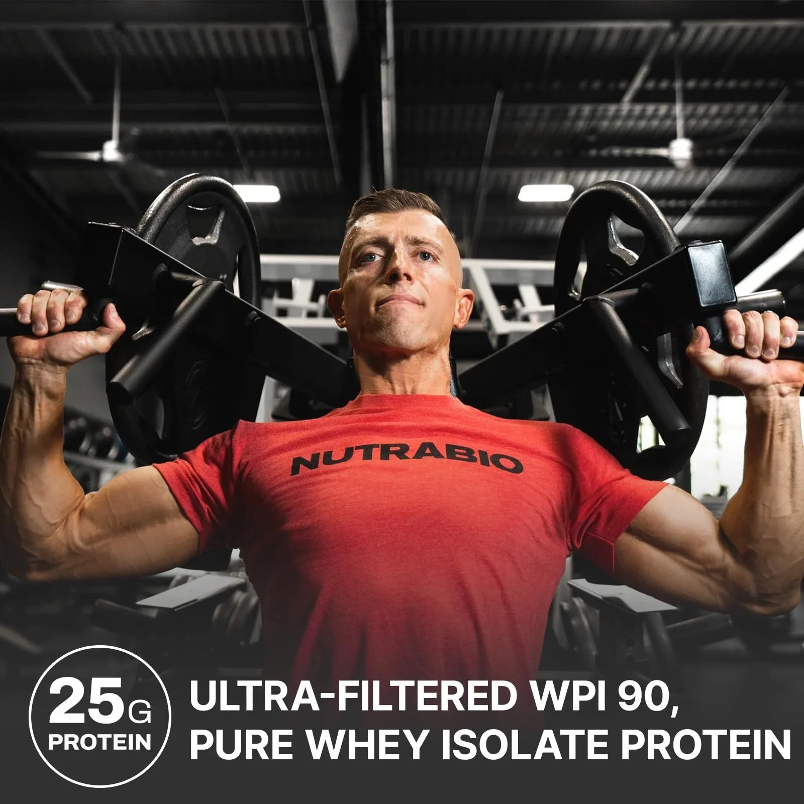 Whey Protein Powder Isolate Supplement – 25G of Protein per Scoop with Complete Amino Acid Profile - Soy and Gluten Free Protein Powder - Zero Fillers and Non-Gmo Gourmet Chocolate - 5 Lbs.