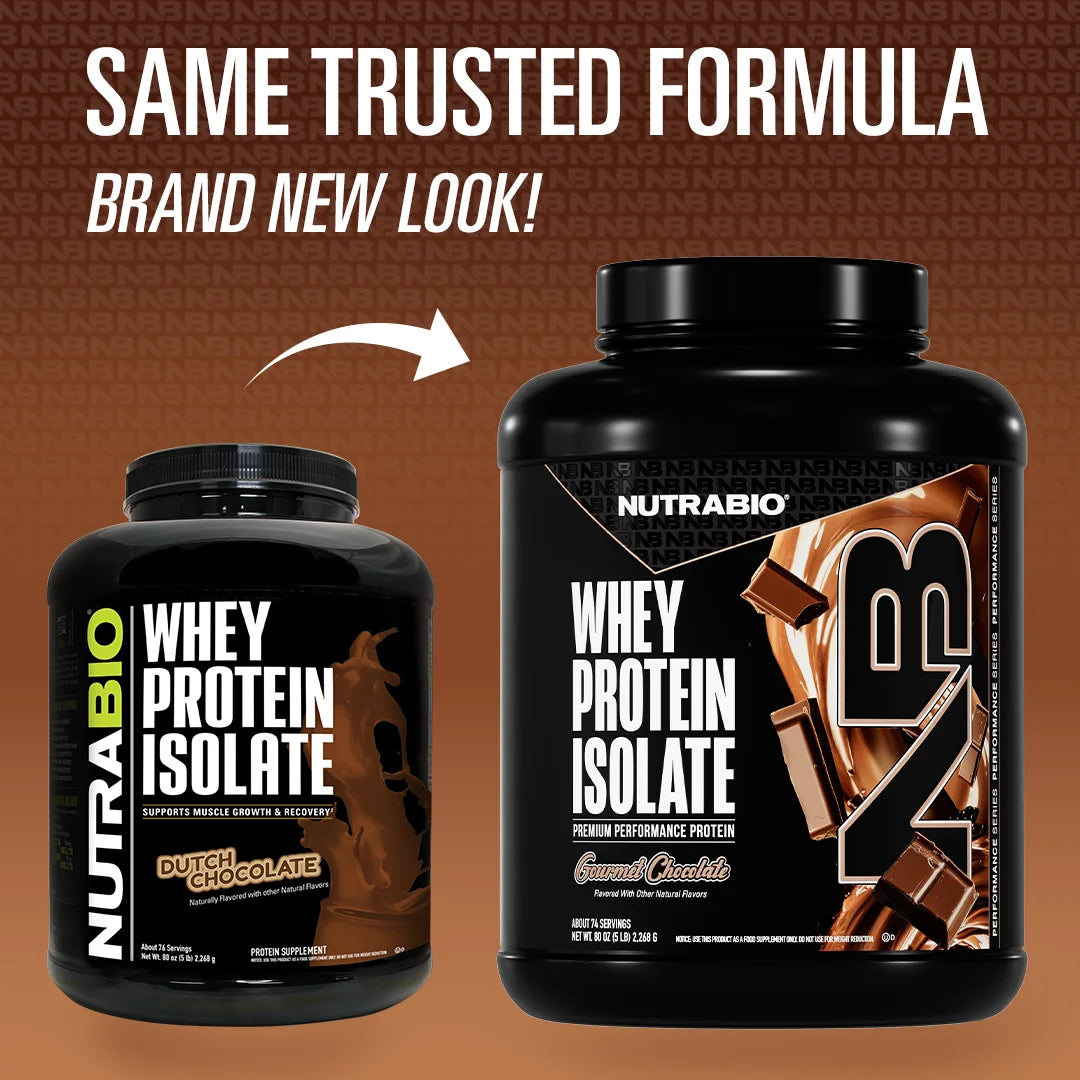 Whey Protein Powder Isolate Supplement – 25G of Protein per Scoop with Complete Amino Acid Profile - Soy and Gluten Free Protein Powder - Zero Fillers and Non-Gmo Gourmet Chocolate - 5 Lbs.