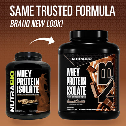 Whey Protein Powder Isolate Supplement – 25G of Protein per Scoop with Complete Amino Acid Profile - Soy and Gluten Free Protein Powder - Zero Fillers and Non-Gmo Gourmet Chocolate - 5 Lbs.