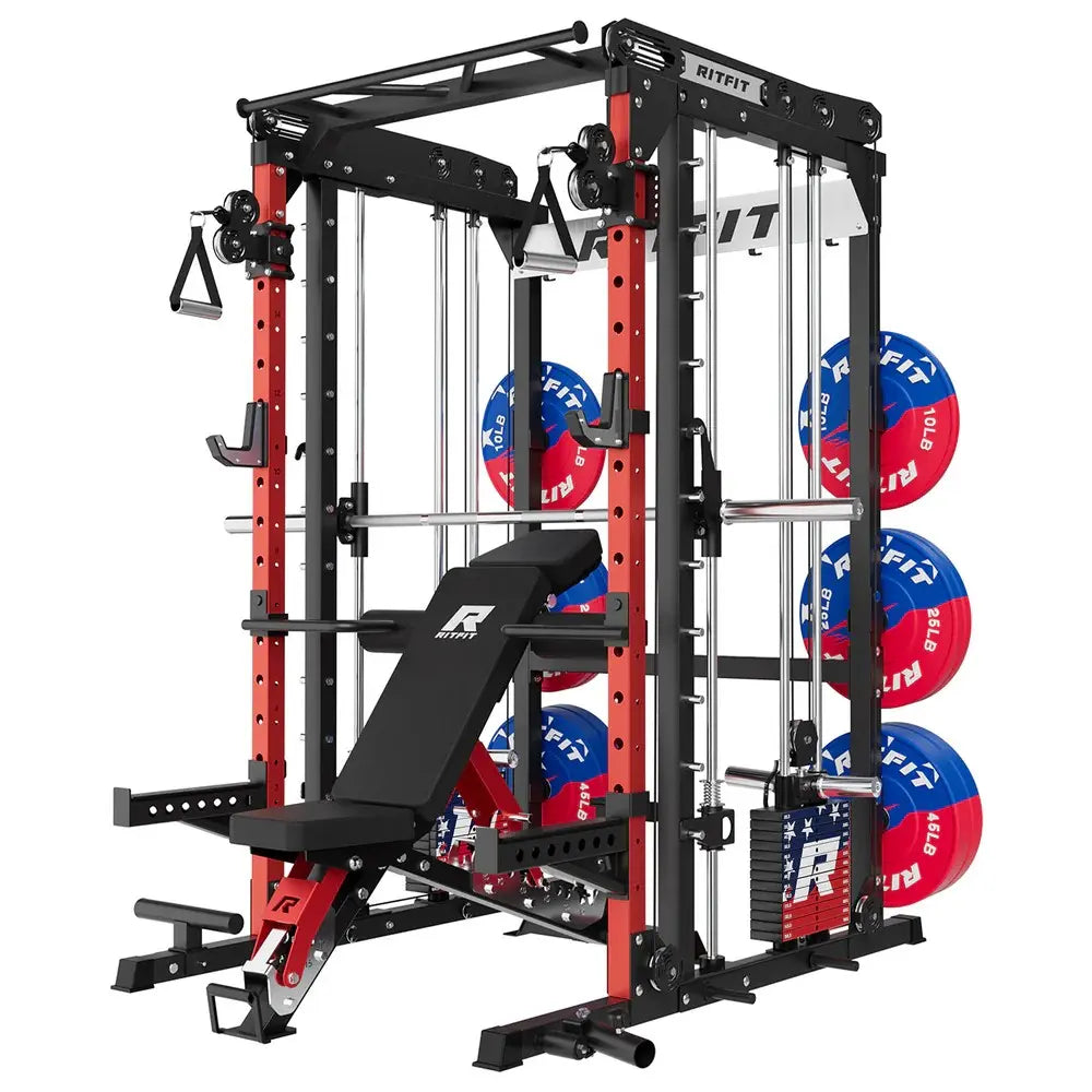 Ritfit M2 Multi-Functional Modular Home Gym Smith Machine Tailored to All Fitness Levels