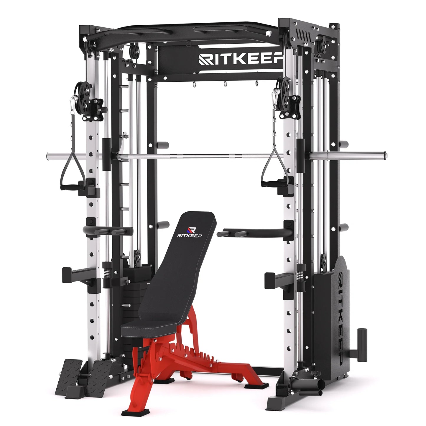 PMAX 5600 Home Gym Smith Machine - Integrated Weight System