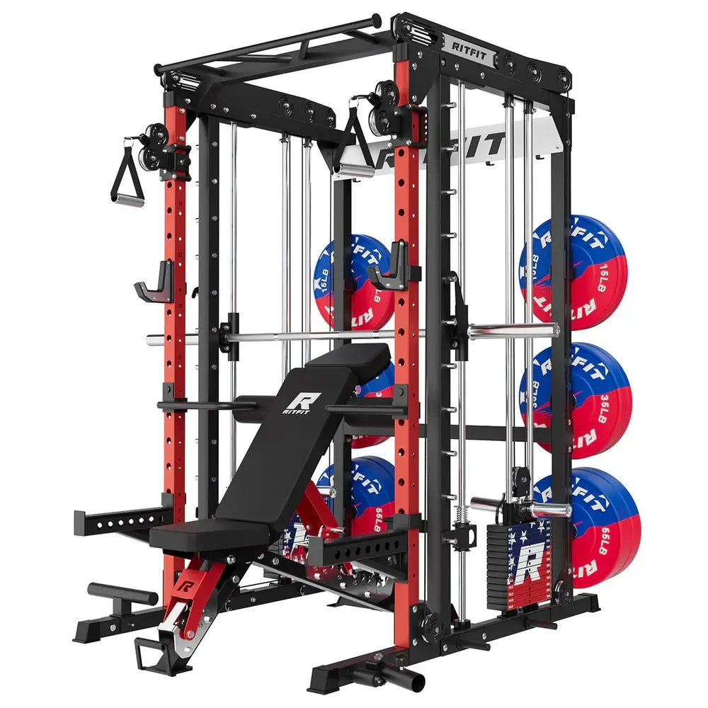 Ritfit M2 Multi-Functional Modular Home Gym Smith Machine Tailored to All Fitness Levels