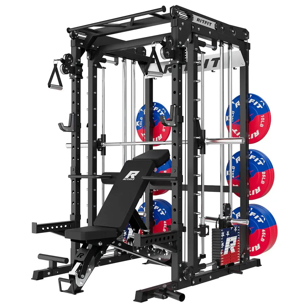 Ritfit M2 Multi-Functional Modular Home Gym Smith Machine Tailored to All Fitness Levels
