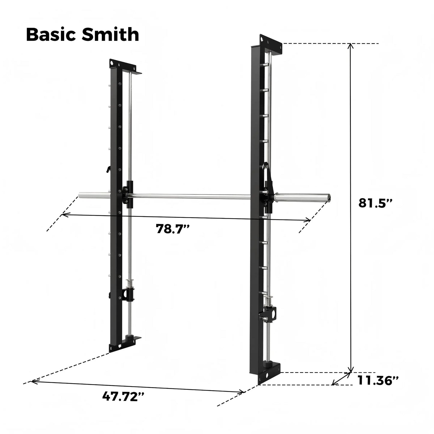 Ritfit M2 Multi-Functional Modular Home Gym Smith Machine Tailored to All Fitness Levels