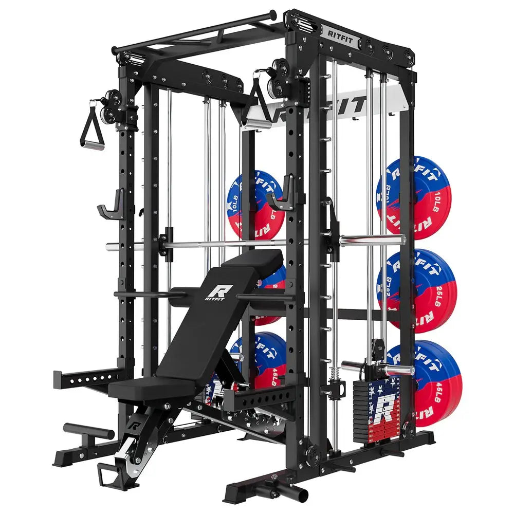 Ritfit M2 Multi-Functional Modular Home Gym Smith Machine Tailored to All Fitness Levels