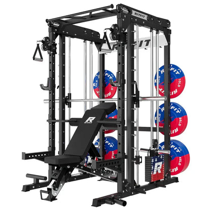 Ritfit M2 Multi-Functional Modular Home Gym Smith Machine Tailored to All Fitness Levels