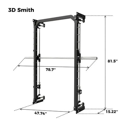 Ritfit M2 Multi-Functional Modular Home Gym Smith Machine Tailored to All Fitness Levels