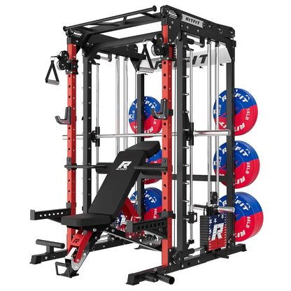Ritfit M2 Multi-Functional Modular Home Gym Smith Machine Tailored to All Fitness Levels