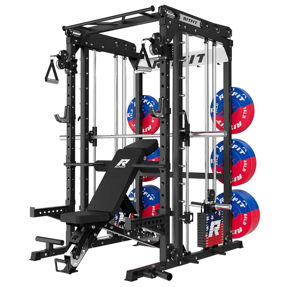 Ritfit M2 Multi-Functional Modular Home Gym Smith Machine Tailored to All Fitness Levels